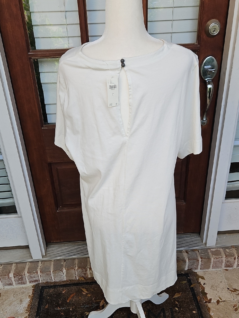 NWT! Anthropolie Celandine Sailboat T Shirt Black And White Dress - Picture 5 of 7